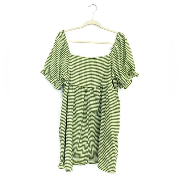 Lisa Says Gah mini dress in green stripe - Picture 6 of 9